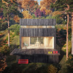 Kostka - Lipnice nad Sázavou, 0,5 Studio, Chytrý dům , 2020
