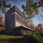 Kostka - Lipnice nad Sázavou, 0,5 Studio, Chytrý dům , 2020