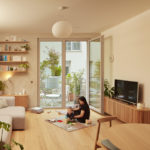 Byt Karlín IV, 0,5 Studio, 2023, foto Peter Fabo