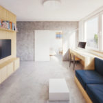 Byt Barrandov, 0,5 Studio, 2022