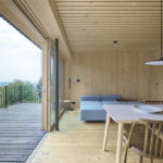 Chata Kostka Lipnice nad Sázavou, architektonický návrh 0,5 Studio, stavební proejkt a realizace Chytrý dům s.r.o, foto Peter Fabo