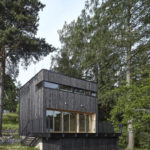 Chata Kostka Lipnice nad Sázavou, architektonický návrh 0,5 Studio, stavební proejkt a realizace Chytrý dům s.r.o, foto Peter Fabo