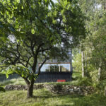 Chata Kostka Lipnice nad Sázavou, architektonický návrh 0,5 Studio, stavební proejkt a realizace Chytrý dům s.r.o, foto Peter Fabo