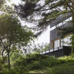 Chata Kostka Lipnice nad Sázavou, architektonický návrh 0,5 Studio, stavební proejkt a realizace Chytrý dům s.r.o, foto Peter Fabo