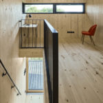Chata Kostka Lipnice nad Sázavou, architektonický návrh 0,5 Studio, stavební proejkt a realizace Chytrý dům s.r.o, foto Peter Fabo
