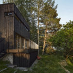 Chata Kostka Lipnice nad Sázavou, architektonický návrh 0,5 Studio, stavební proejkt a realizace Chytrý dům s.r.o, foto Peter Fabo