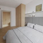 Byt Vyšehrad, 0,5 Studio, spolupráce Viktorie Bon, 2026